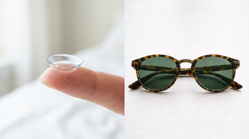 コンタクト・サングラス