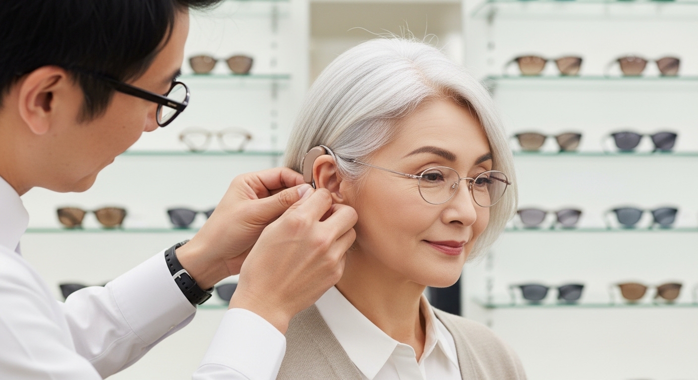 認定補聴器技能者によるフィッティング