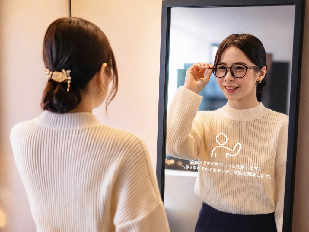 フィッティングミラー